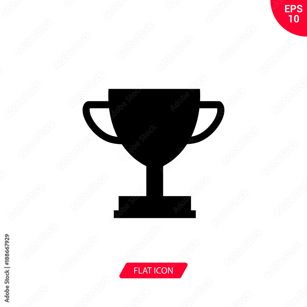 Trophy vector icon Trophy vector icon