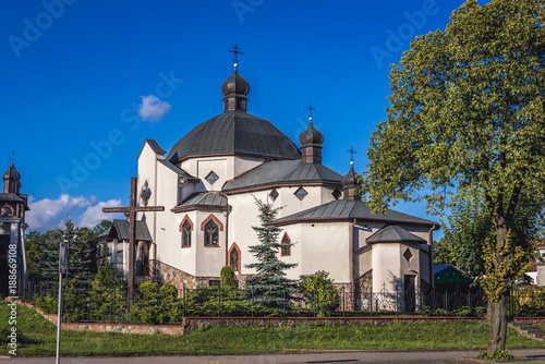 Ukrainian Greek Catholic Church of Saint Basil in Ketrzyn, small city in Masuria region of northeastern Poland
