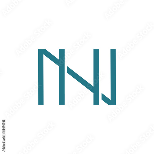 N N Letter Logo