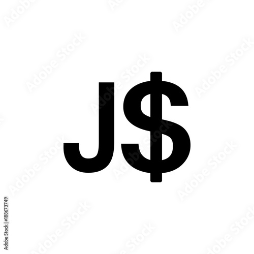 the dollar sign of Jamaica icon. Element of money symbol icon. Premium quality graphic design icon. Baby Signs, outline symbols collection icon for websites, web design, mobile app