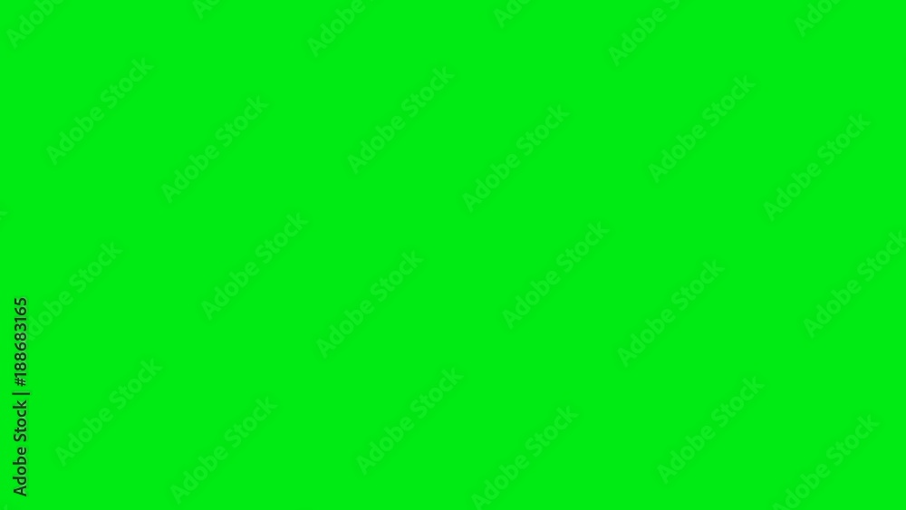 caution fragile,you can break,preserve from falling.animated video.green background caution fragile,you can break,preserve from falling.animated video.green background