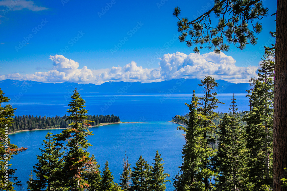 Beautiful Lake Tahoe View from Inspiration Point