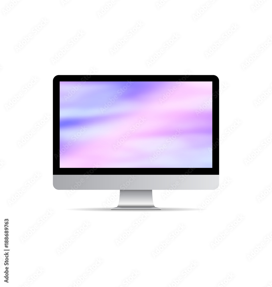 Computer display vector