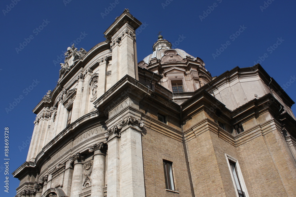 Church of the Saints Luca and Martina (Chiesa dei Santi Luca e Martina) in Rome, Italy