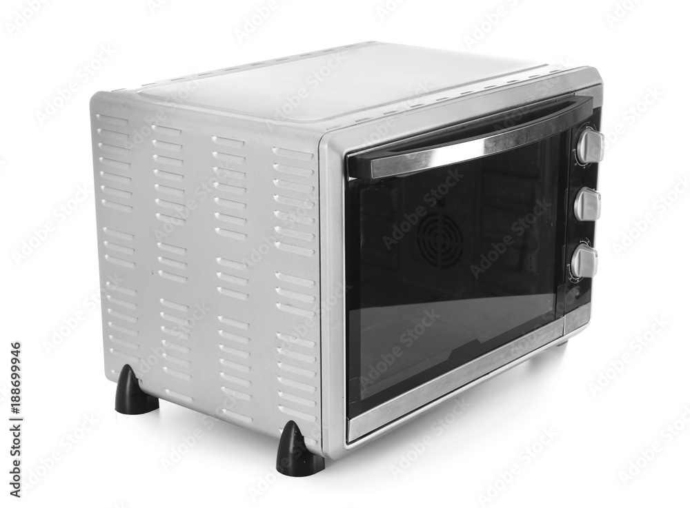 Electric oven on white background Electric oven on white background