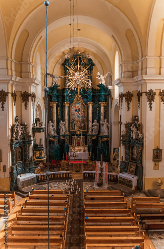 Buchach medieval Basilian monastery at West Ukraine, Ternopil photo