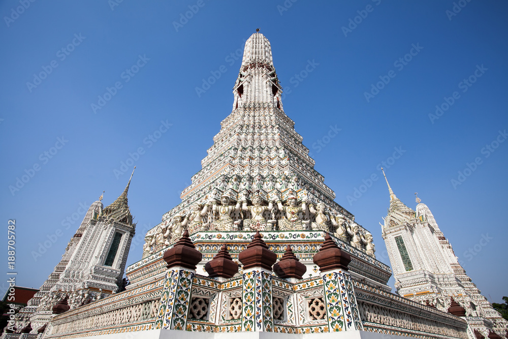 Wat Arun tample in Bangkok, Thailand