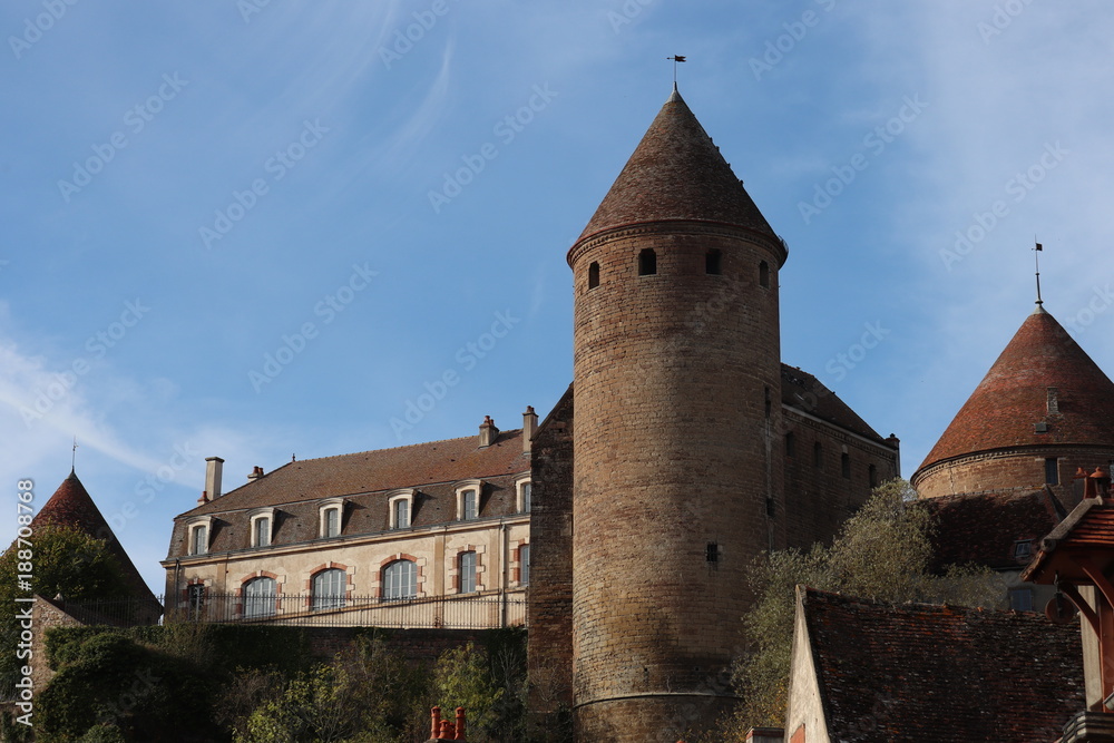Bourgogne - Côte-d'Or - Sémur-en-Auxois - Ancien château