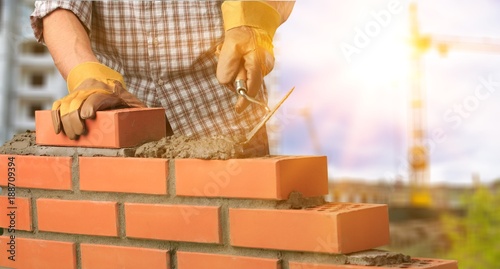 Obraz na płótnie Bricklayer.