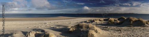 Panoramablick auf der Nordseeinsel Amrum