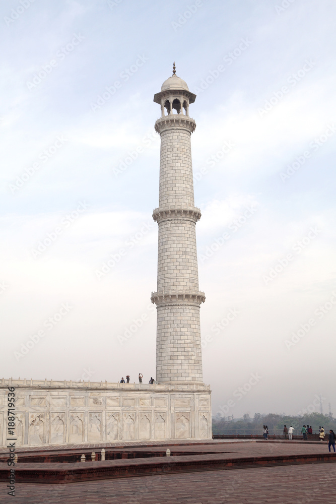 Minaret of Taj Mahal, Agra