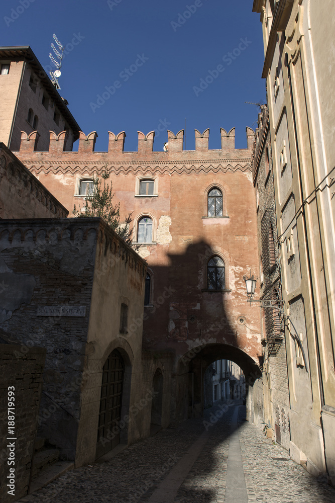Fototapeta premium Castell'Arquato, pueblo medieval. Placencia, Italia