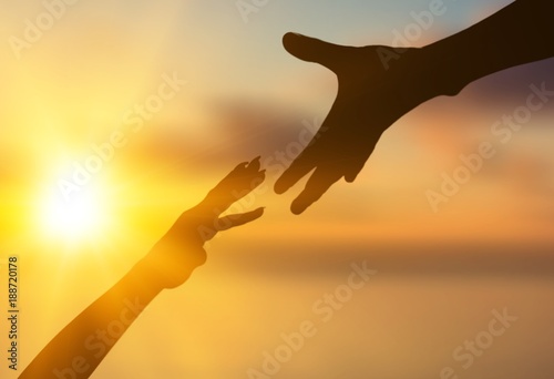 A helping hand.