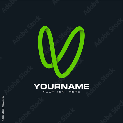 Plakat w ramie infinity icon.