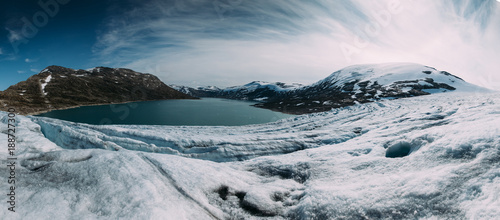 glaciar de jostedal, noruega