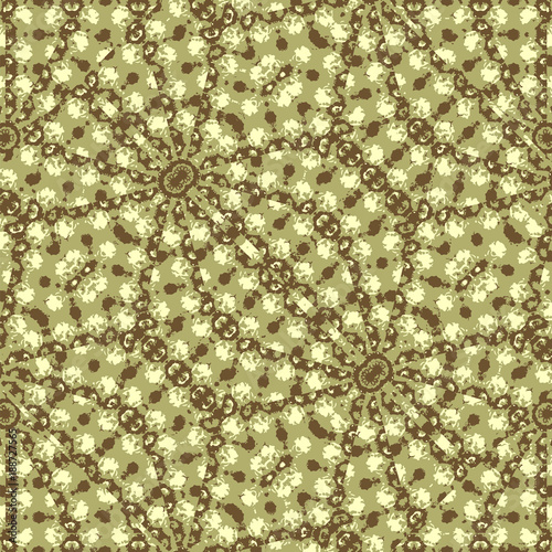 Cuadro en lienzo Complex Geometric Ornate Seamless Mosaic