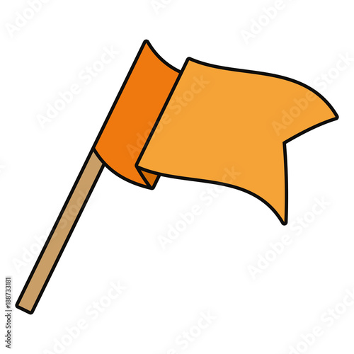 pennant vector illustration