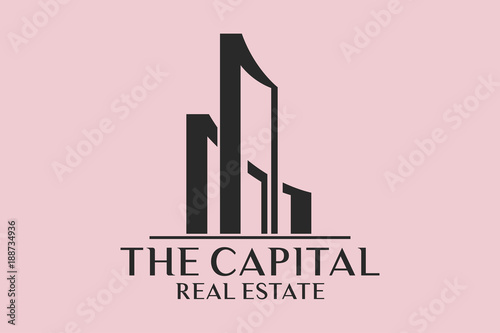 Real Estate, Building, Construction and Architecture Logo Vector Design Eps 10