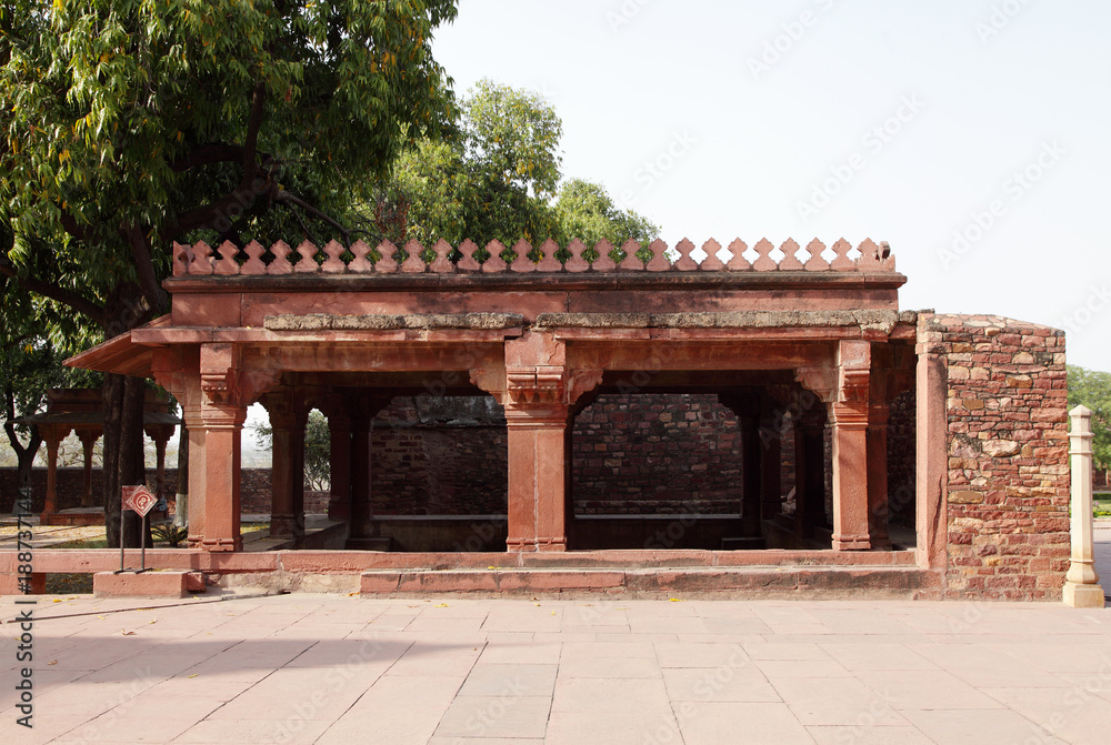 Fototapeta premium Historic structure at Fatehpur Sikri complex