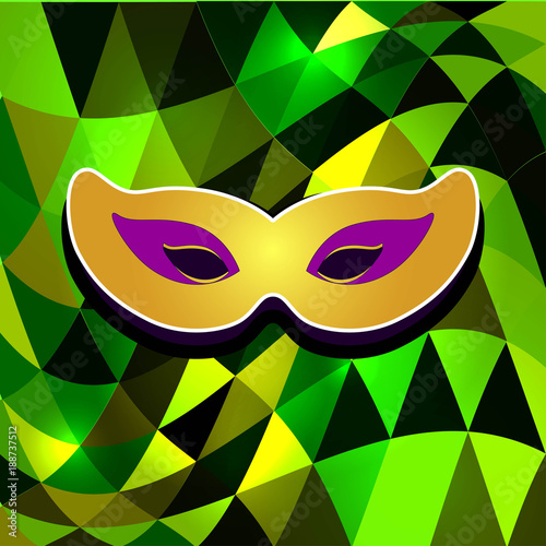 mask mardi gras background