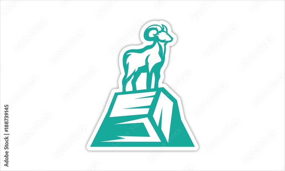 Obraz premium Bighorn Sheep