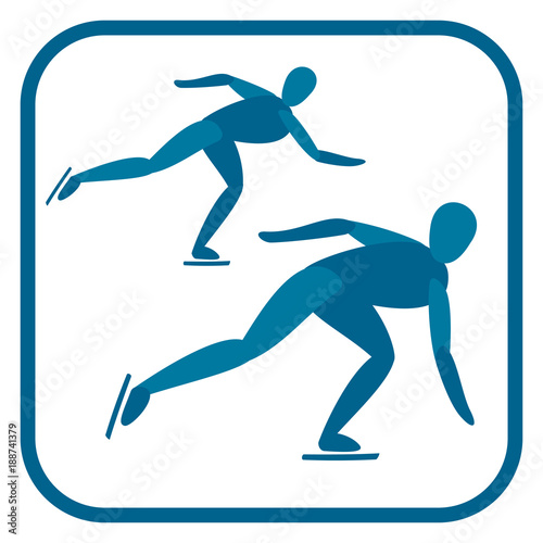 Short track speed skating.