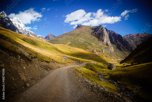 Landscape in Huayhuash