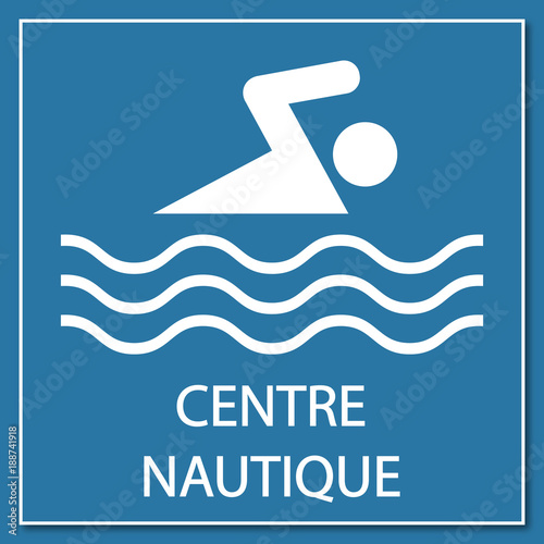 Logo centre nautique.