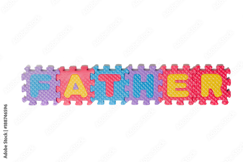 Foam puzzle letter uppercase Foam puzzle letter uppercase