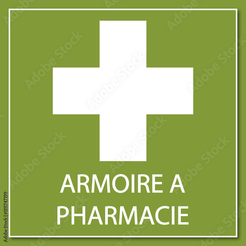 Logo armoire à pharmacie.
