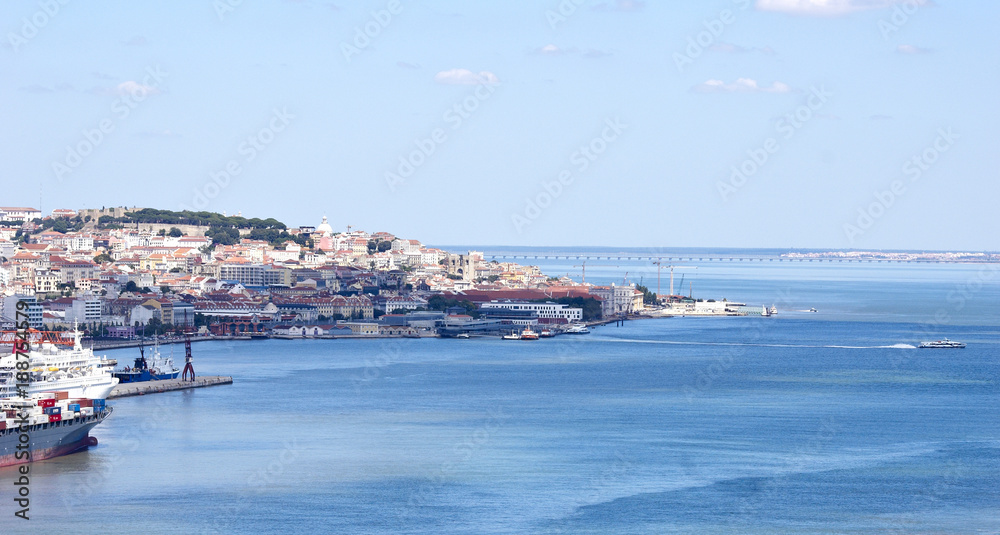 Lisbon harbor