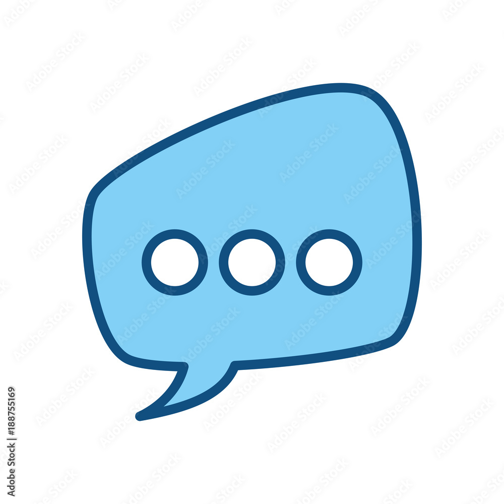 Bubble chat speakbox Bubble chat speakbox