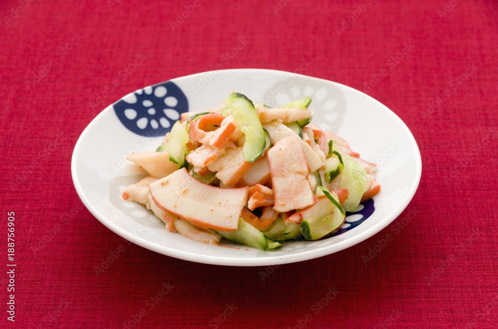 中華いかとキュウリの和え物 中華いかとキュウリの和え物