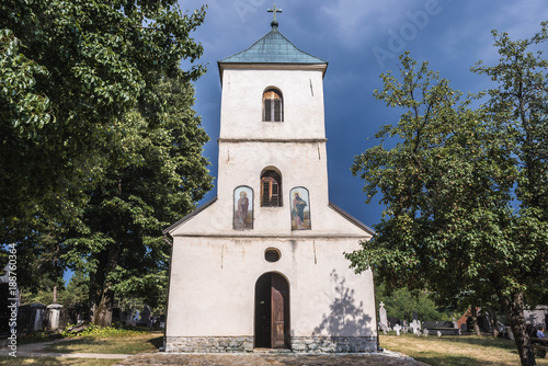 Saints Peter and Paul orthodox church in Sirogojno, small village of Zlatibor region of Serbia