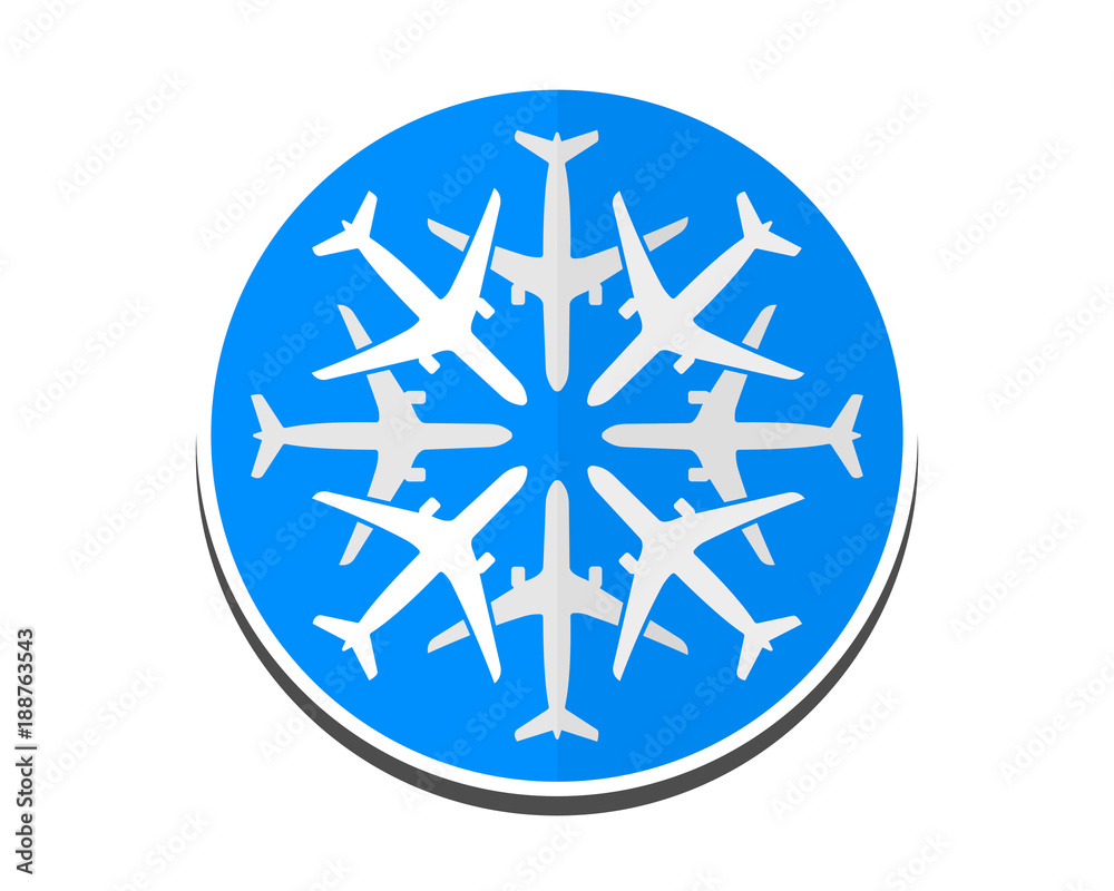 ornament plane airport flight airline airway image symbol icon ornament plane airport flight airline airway image symbol icon