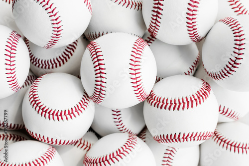Many baseballs sport collection