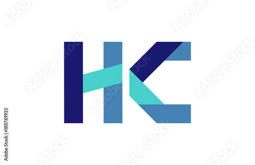 HC Ribbon Letter Logo