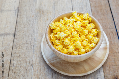 Popcorn cheese salty taste