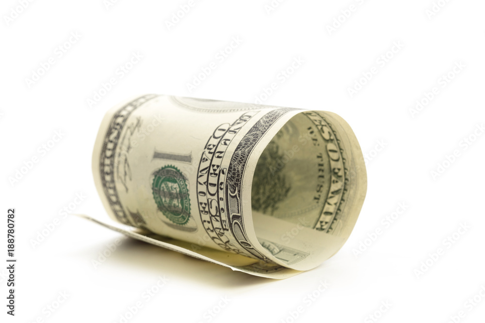 dollar isolated on white dollar isolated on white