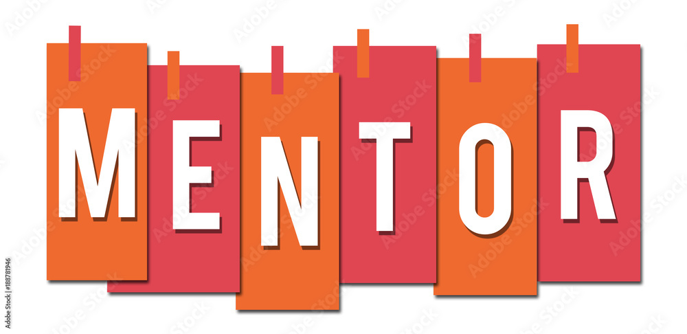 Mentor Pink Orange Stuck Stripes Mentor Pink Orange Stuck Stripes