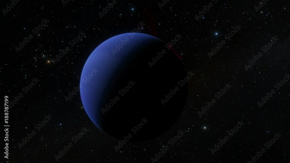 Planet Neptune Approach Planet Neptune Approach