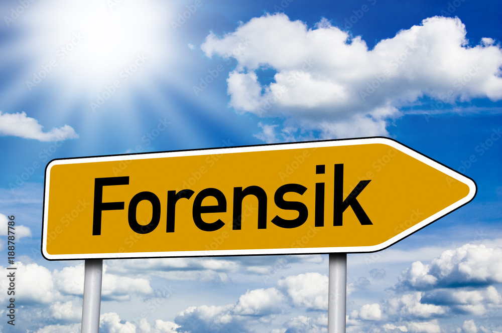 Schild Forensik