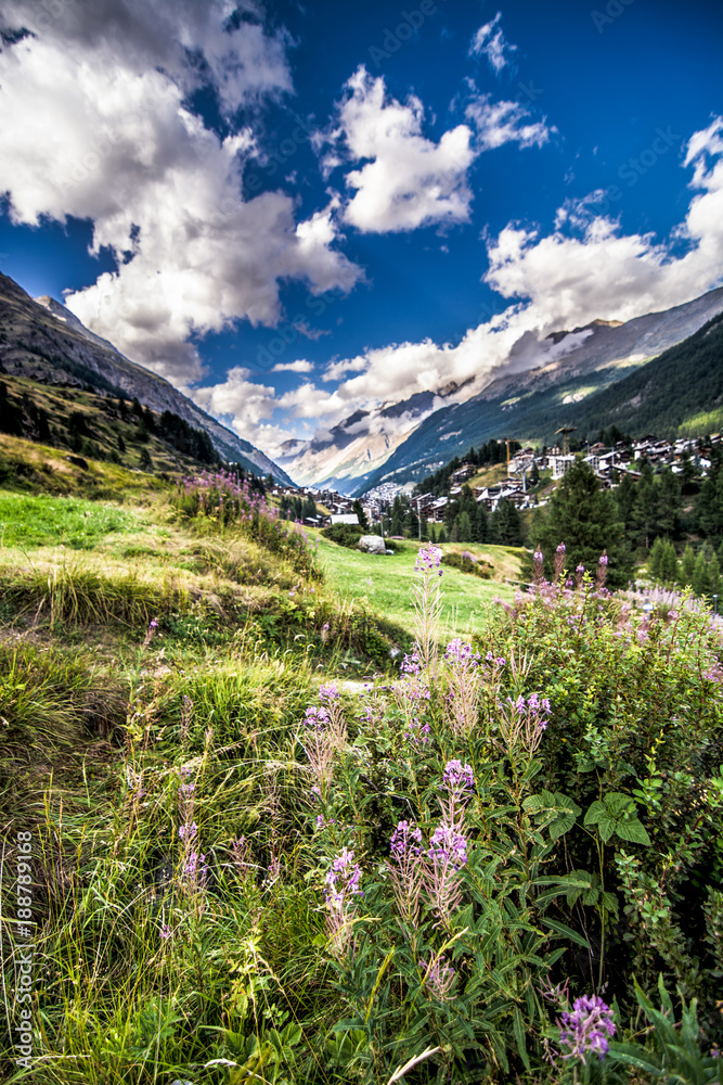 Landscape in Zermatt