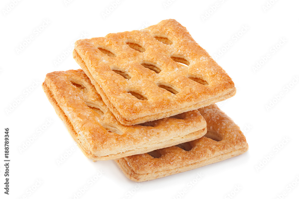 Square perforated cookie Square perforated cookie