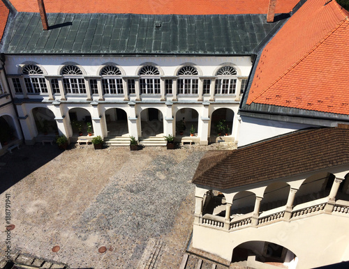 The Rákóczi Castle of Sárospatak in northern Hungary photo