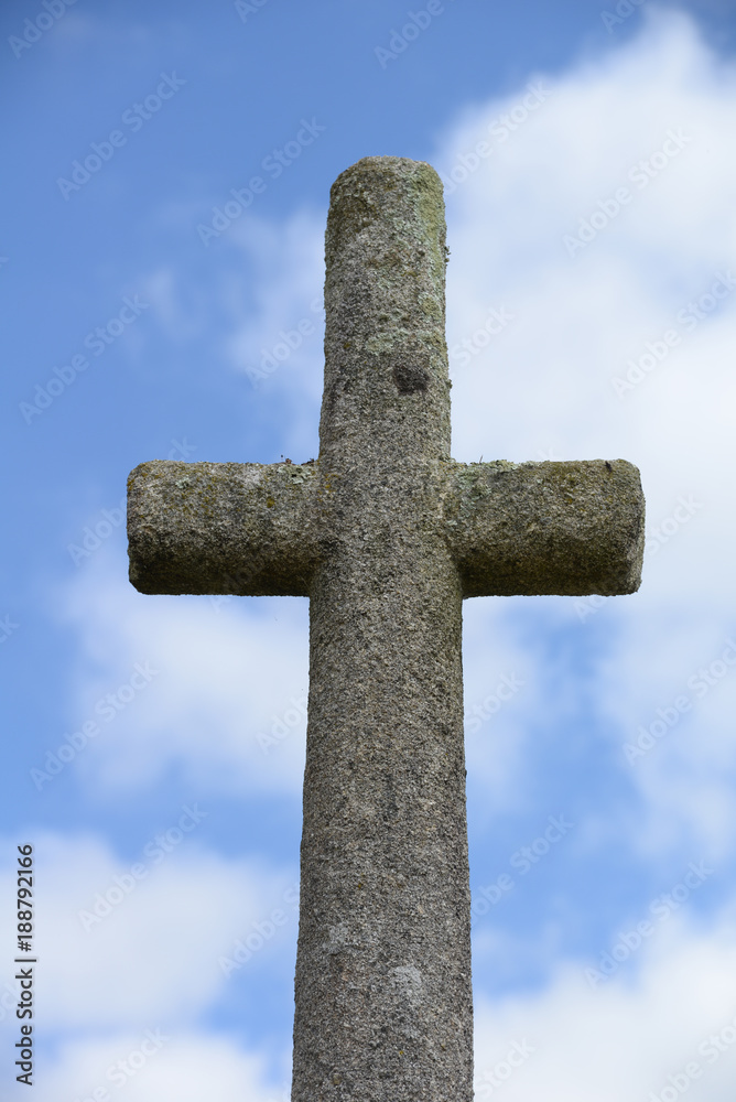 Kreuz in Pleyben, Frankreich