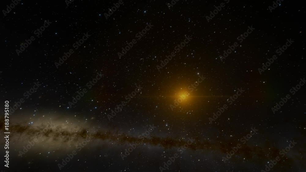 Solar System Flyby from Milky Way Solar System Flyby from Milky Way
