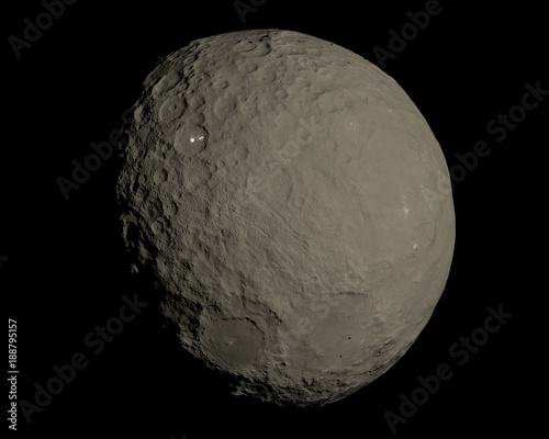 Fototapeta Naklejka Na Ścianę i Meble -  Ceres dwarf planet