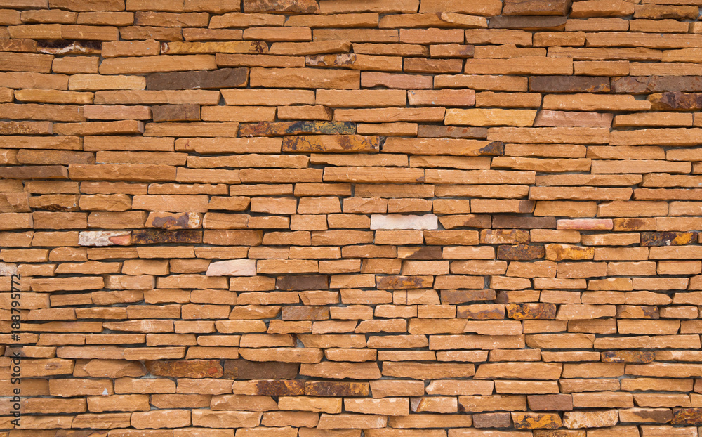 Orange brick wall texture background with space for text Orange brick wall texture background with space for text