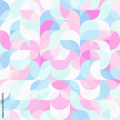 Abstract vector colorful geometric harmonic wave background